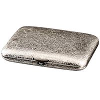 Exttlliy Portable Pure Copper Pocket Carrying Cigarette Box Case for Holds 16 Regular Size Cigarettes (Not Included Cigarette)