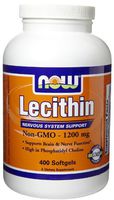Now Foods Lecithin 19 Grain, 400 softgels / 1200mg ( Multi-Pack)