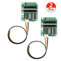 Organizer 2pcs 4S 30A 14.8V Li-ion Lithium 18650 Battery BMS Packs PCB Protection Board Balance Integrated Circuits