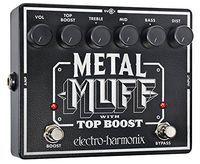 Electro-Harmonix Metal Muff Distortion with Top Boost Guitar Effects Pedal