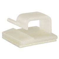 25pcs Simple Adhesive Cable Routing Clip for Cord Management, Small