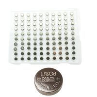 AG9 LR936 D394 SP394 394A SR936 Button Coin Cell Alkaline Battery 100PCS