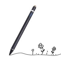 CHIALSTAR Active Stylus Digital Pen with 1.5mm Ultra Fine Tip Compatible for iPad iPhone Samsung Tablets, Work at iOS and Android Capacitive Touchscreen,Good for Drawing and Writing on IPAD (Black)