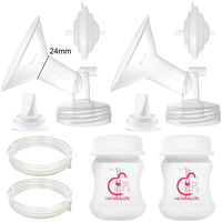 Nenesupply Pump Parts Compatible w Spectra S2 Spectra S1 Pumps Not Original Spectra S2 Accessories Spectra S1 Accessories Not Original Spectra Pump Parts Flange 24mm Duckbill Valves