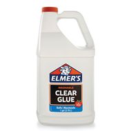 Elmer's Liquid School Glue, Clear, Washable, 1 Gallon - Great for Making Slime