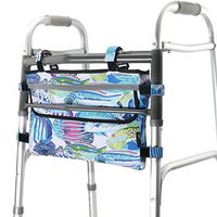 GUOER Walker Bag Suitable for Multiple Walking Aids Rollator Bag Multi-Size Multiple Colors (9.8Wx15.7L in, Color9813)