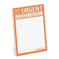Knock Knock Sticky Note Pad, Not at All Urgent (12536) by Knock Knock