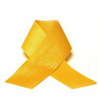USA Made 7/8" Gold Sparkle Grosgrain Ribbon - 100 Yards
