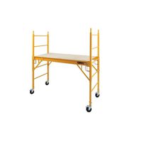 Metaltech I-CISC Multipurpose 6'. Baker-Style Scaffold-1, 000-Lb. Capacity, Steel, Model#, 1