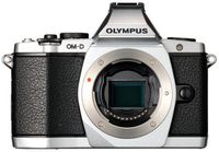 Olympus OM-D E-M5 16MP Live MOS Mirrorless Digital Camera with 3.0-Inch Tilting OLED Touchscreen [Body Only] Silver (Discontinued by Manufacturer)