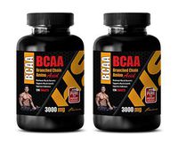 Muscle Pump Supplements - BRANCHED Chain Amino Acid - BCAA 3000Mg - bcaa for Men and Women - 2 Bottles 240 Tablets