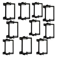 Arlington LVS1 Screw On Single Gang Low Voltage Mounting Bracket (10/pack)