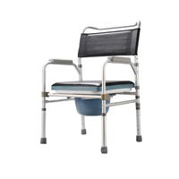 LBYMYB Elderly Toilet Chair Pregnant Women Folding Toilet Seat Shower Chair Disabled Toilet Wheelchair