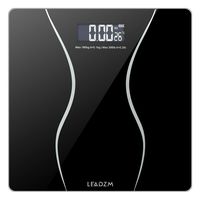 JinsChen 180Kg Slim Waist Pattern Personal Scale Black