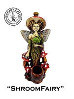 Handmade Tobacco Pipe Art Collectible Smoke functional "ShortyShroom" Collection