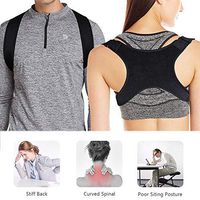Posture Corrector for Women/Men Under Clothing - Gbivbe Back Brace Posture Support Correctors, Upper Back Brace for Shoulder and Clavicle Support from Neck Shoulder Upright Straightener Comfortable