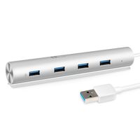1byone SuperSpeed Aluminum 7-Port USB 3.0 Hub (silver)