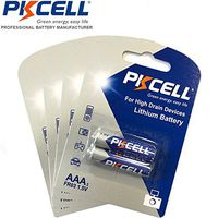 Pkcell Lithium AAA L92 Size Batteries (8pc)