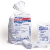 Kendall Webril Undercast Padding Non Sterile 4X4 Yards - - Model 3175 by Kendall/Covidien by Kendall/Covidien