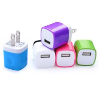 Wall Charger 5 Pack, Home Travel USB Power Adapter Wall Charger Plug Charging Block Cube Compatible with iPhone Xs Max/Xs/XR/X/8/7/6 Plus/5S/4S, Samsung Galaxy S9/S8/Note 9, LG, Kindle, Android Phone