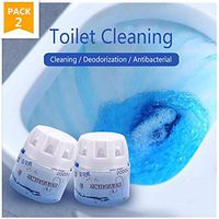Powerful Automatic Toilet Cleaner, Snowfoller Eco Toilet Bowl Cleaning Gel For Urine Dirt, Aroma Diffuser, 6000+ Flushes (Pack 2)