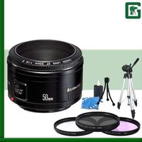 Canon 50mm f/1.8 Lens Green's Camera Package 1