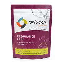 Tailwind Nutrition Caffeinated Endurance Fuel | Shelf Stable Raspberry Buzz 50 Serving