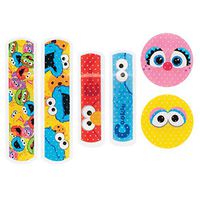 Sesame Street Antibacterial Bandages - First Aid Kid Supplies - 20 per Pack