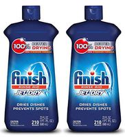 Finish Jet-Dry Rinse Aid, 23oz, Dishwasher Rinse Agent & Drying Agent Pack of 2