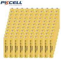 1.2v Solar Light Replacement AAA Ni-Cd 400mah Rechargable Batteries (Pack of 100)