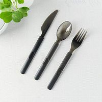 300 Pcs Plastic Silverware Clear Plastic Cutlery Disposable Forks Heavy Duty Solid Cutlery Perfect for Weddings Buffets Luncheon