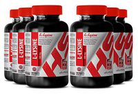 Lysine Weight Loss - 500 MG L-LYSINE - Improve Immune Function (6 Bottles)