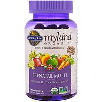 Mykind Organics Prenatal Multivitamins Minerals Fruit Vitamin Chew Blend Organic Berry 120 Gummy Drops