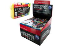Handy Helpers Scouring Sponge Pad Set, Case of 24