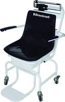 Brecknell CS-200M Chair Scale; 440lb Capacity, Perfect for Weighing Those Who Have Difficulty Standing on Their Own, Mechanical Wheelchair Scale