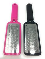 Lookslab Professional Foot File (2 Pack, Black/Pink)