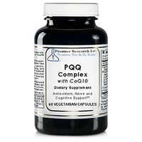 PQQ Complex with CoQ10, 60 Capsules, Vegan Product - Premier Antioxidant, Nerve and Cognitive Support