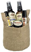 Fabulous Frannie All Natural Sport Lover's Gift Basket Includes 10ml Pre-Diluted Essential Oil Blend.15oz Lip Balm, 1oz Bath Salt, and 2oz Massage Spray