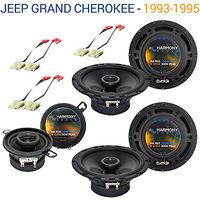Compatible with Jeep Grand Cherokee 1993-1995 OEM Speaker Replacement Harmony Upgrade Package
