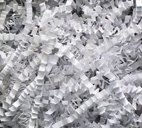 12oz White Gift Basket Shred Crinkle Paper Grass Filler Bedding