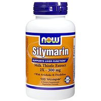 Silymarin, 300 mg, 2X 100 Vcaps by Now Foods (Pack of 8)
