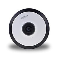 Dahua 4MP Poe Wireless WiFi FishEye IP Security Camera IPC-EW4431-ASW Dome Outdoor Camera with 1.6mm Fixed Lens Audio & Alarm I/O Support SD Card Smart H.265