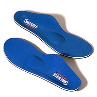 VALSOLE Plantar Fasciitis Insoles for Men and Women Arch Supports Orthotics Shoe Inserts, Relieve Flat Feet, High Arch, Foot Pain (blue-107b, Mens 6-6 1/2 | Womens 8-8 1/2)