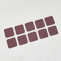 Rounded Square Match Strikers 1.50" - Brown