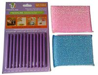 Freshline Drain Sticks - Sink Cleaner Deodorizer, Drain Strips & Drain Clog Remover Stick, Kitchen Odor Free Drain Sticks for Shower (Purple)