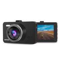 Dash Cam 3.0" LCD Full HD 1080p Car Dashboard Camera Recorder with 170° Wide Angle,Parking Monitor, Loop Recording, WDR, G-Sensor D704