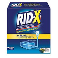 RID-X Septic Tank Treatment Enzymes, 4 Month Supply Powder, 39.2oz