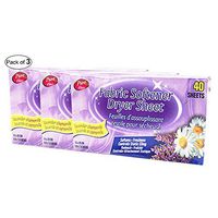 Fabric Softener Dryer Sheet- Lavender Chamomile (40 Sheets) (Pack of 3) By Pure Kleen
