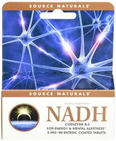 Source Naturals NADH 5mg, Boost Energy and Mental Alertness, 90 Tablets