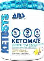 ANS Performance KETOMATE - Keto Coffee Creamer with MCT Oil Powder (20 Servings, 15oz) | Sugar Free, Low Carb, Ketogenic & Paleo Diet Friendly Beverage Enhancer | Mental Focus & Energy Booster